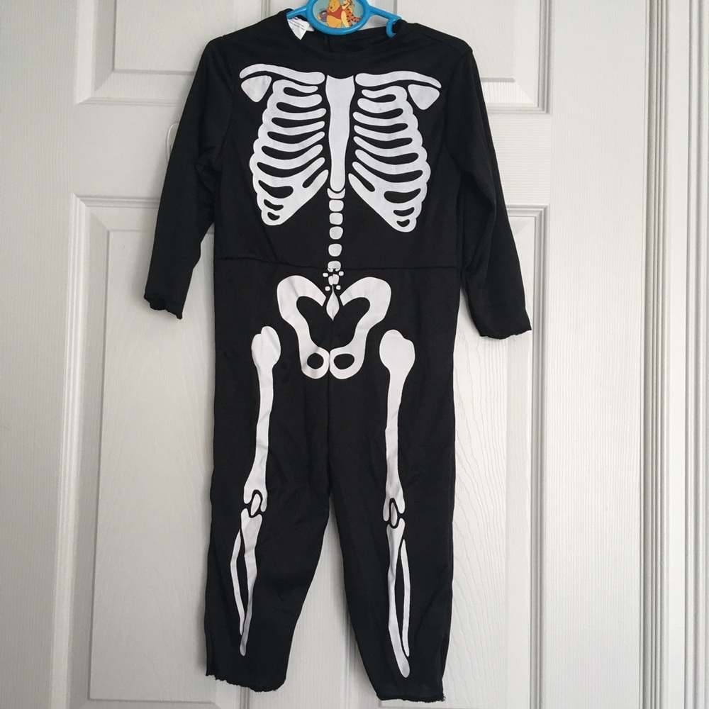Happy Skeleton Toddler Halloween Costume Small 2T